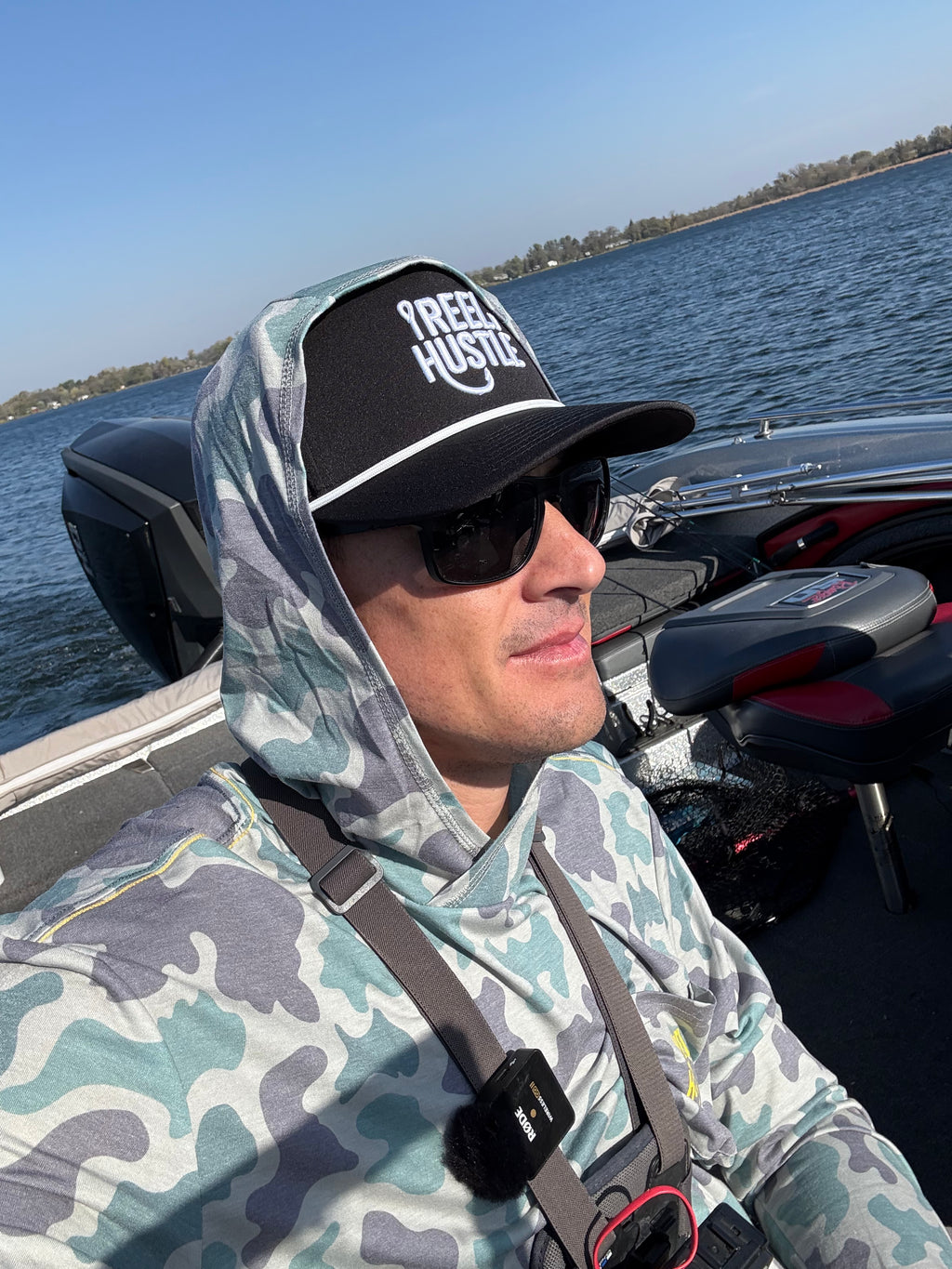 Trophy Chaser Performance Hooded Fishing Shirt