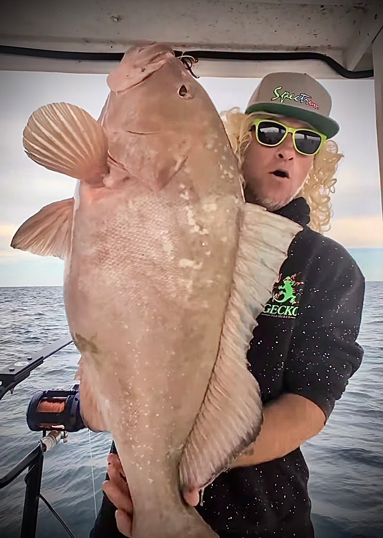 Cursive Spectrum Gray SnapBack Hat