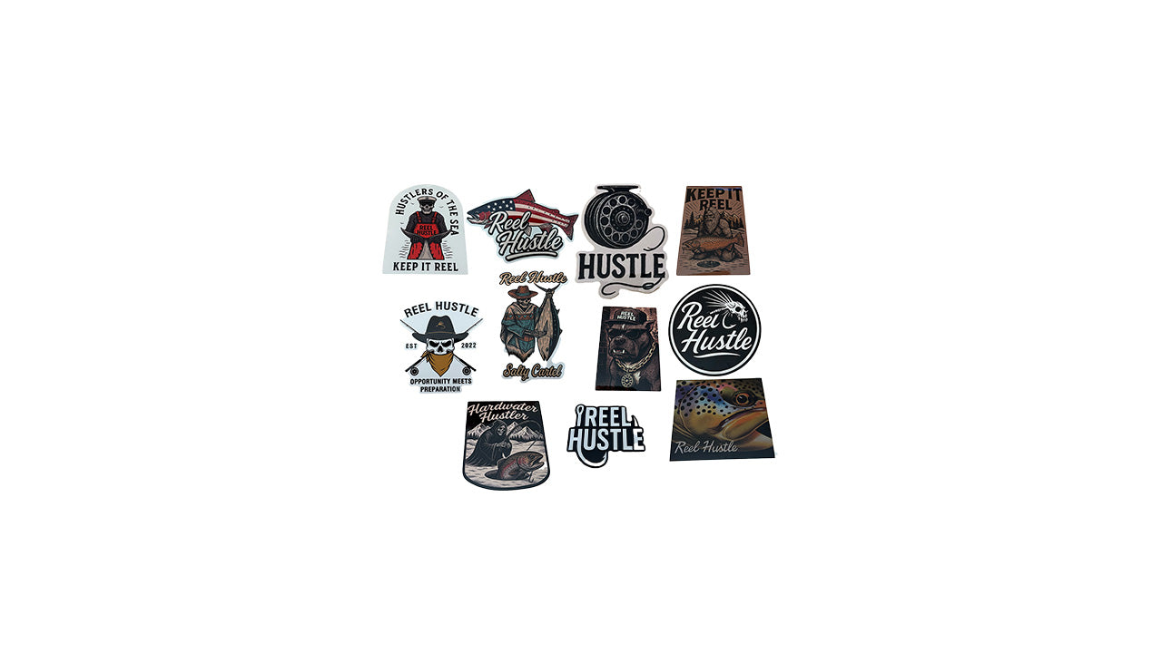 Reel Hustle Sticker Bundle