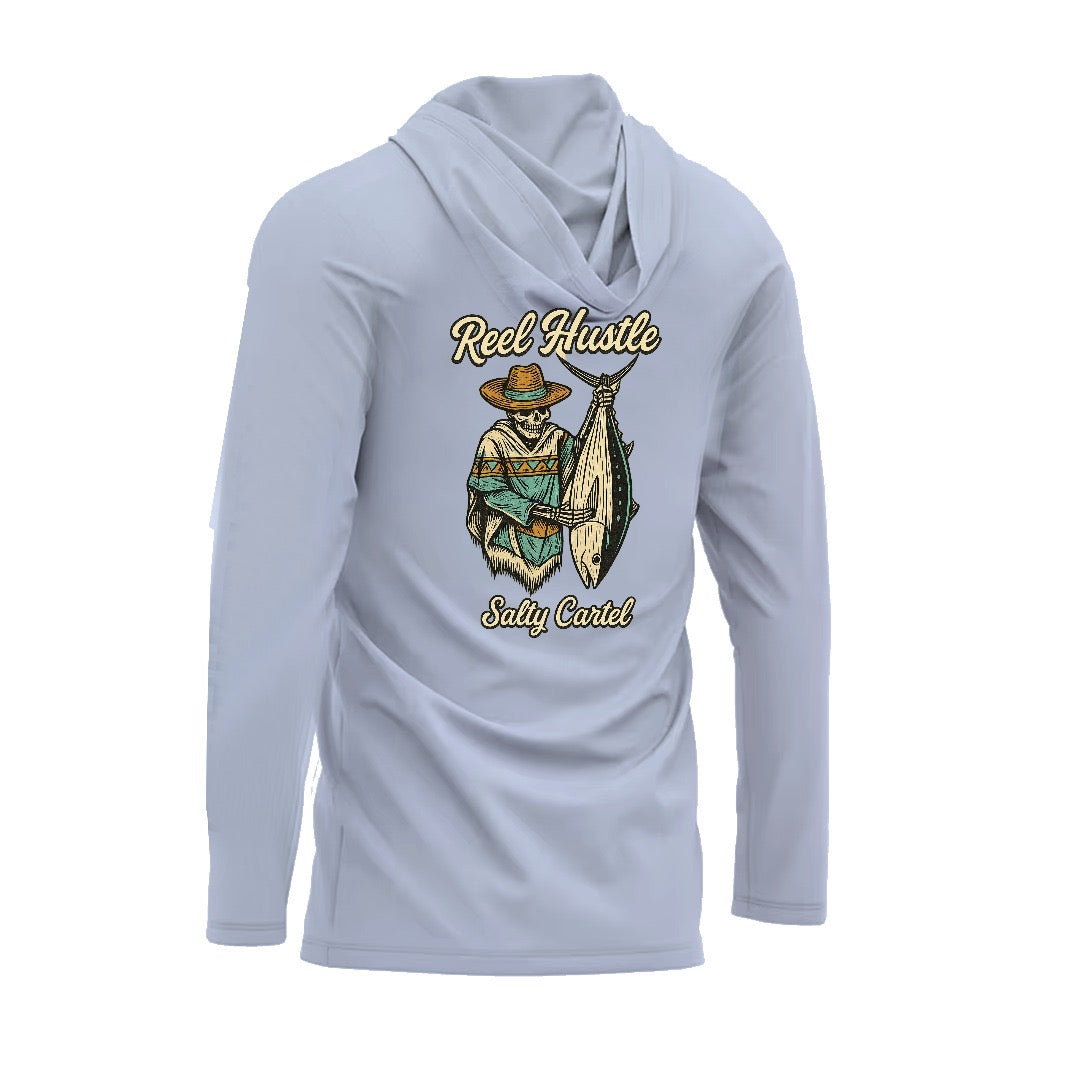 Salty Cartel Performance Hooded Fishing Shirt