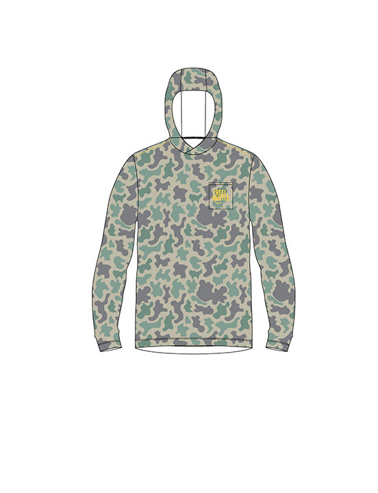 Trophy Chaser Performance Hooded Fishing Shirt