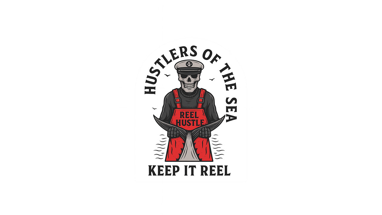Hustlers Of The Sea Sticker