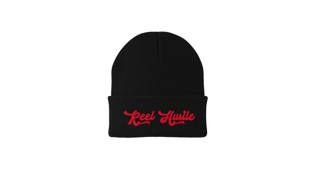 Classic Cursive Hustle Beanie